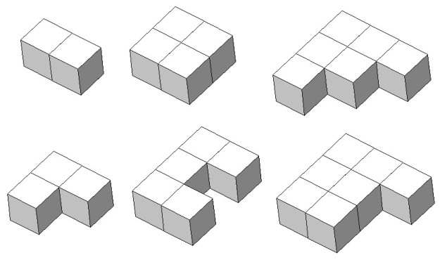Diabolical cube parts